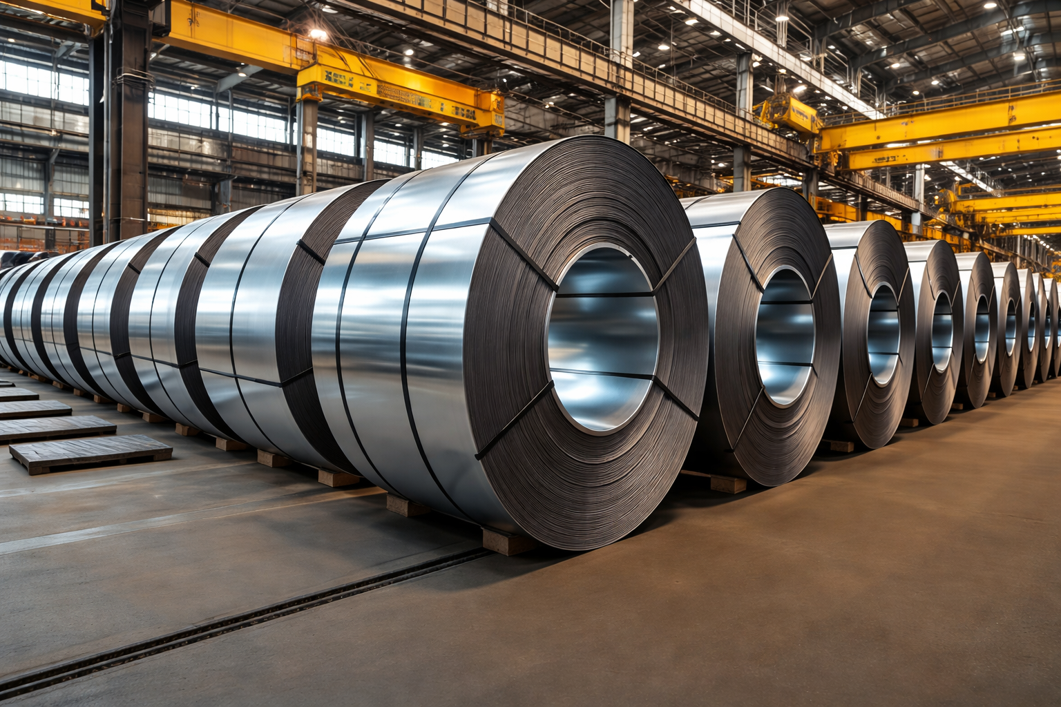 Premium industrial Galvalume sheets and coils with aluminum-zinc protective coating