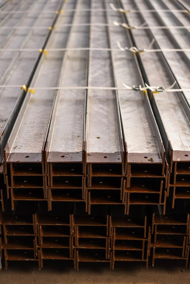 Structural steel I Beams
