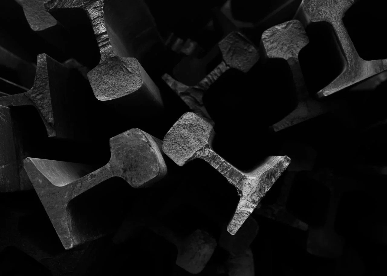 Mild Steel Rail used for railway tracks