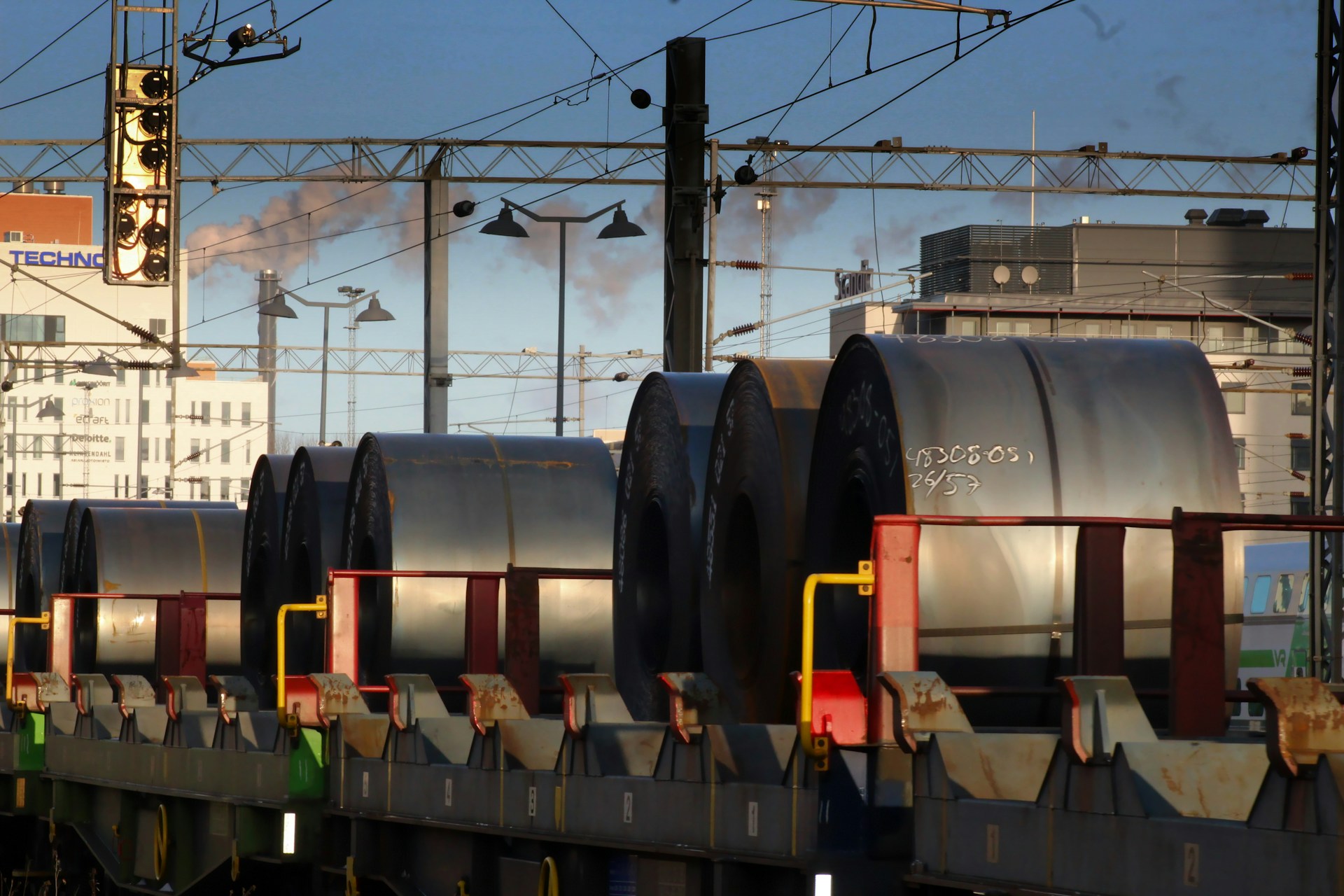 Hot Rolled Coils transporting