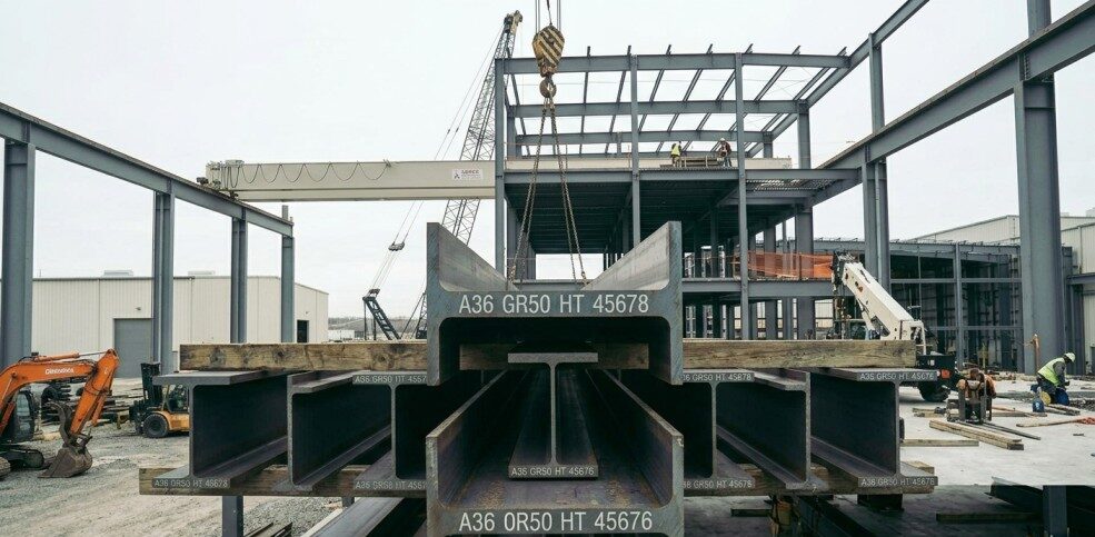 Heavy-duty Steel Girder using for building to support systems