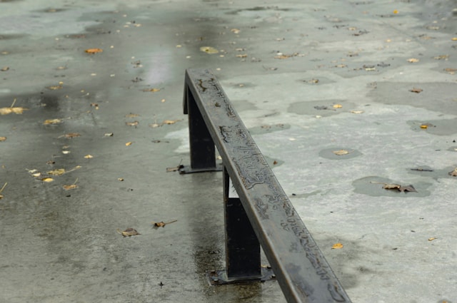Steel Rail used for railway tracks