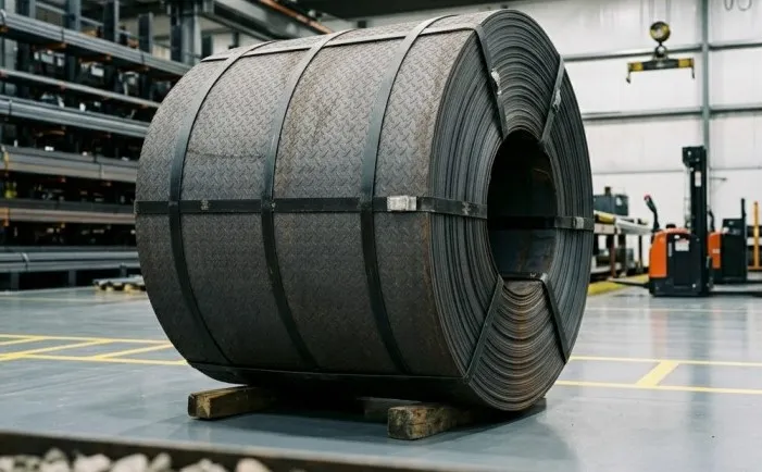 Chequered coil packed