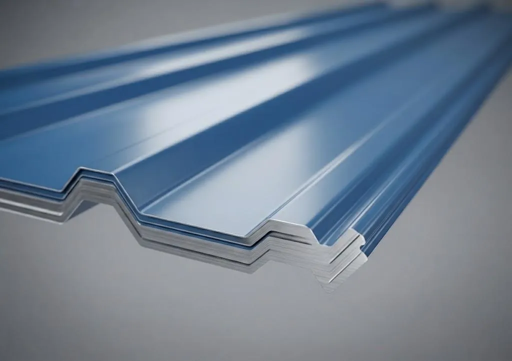 Corrugated steel roofing sheets in Pakistan