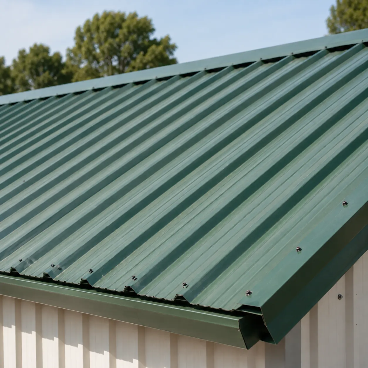 American profile corrugated steel roofing sheet
